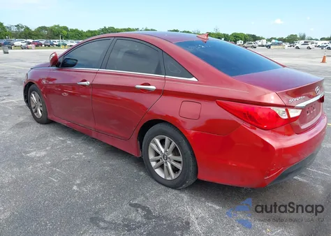 2014 Hyundai Sonata Gls z USA, uszkodzony, nr VIN 5NPEB4AC0EH842282